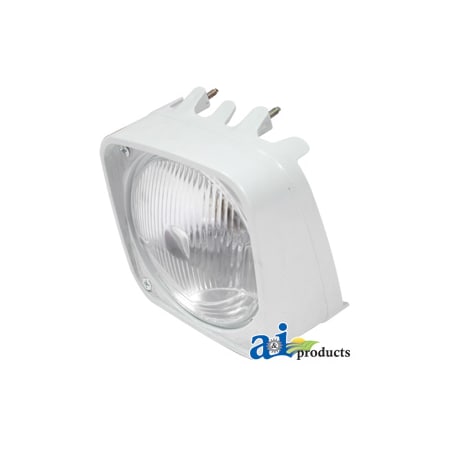 A & I Products Headlamp, RH Dip; White 6" x8" x7.5" A-E0NN13005BA